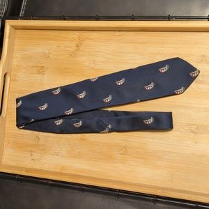 Lands End nautical mens tie